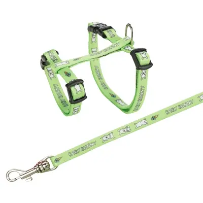 Trixie konijnentuig Baby Bunny met riem 20-33 cm – assorti - Afbeelding 6