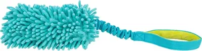 Trixie Bungee dummy polyester petrol 47 cm – zonder pieper