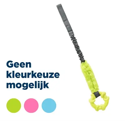Trixie Bungee Tugger met ring assorti 10 x 10 x 56 cm – zonder pieper