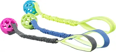 Trixie Bungee Tugger met bal assorti 9 x 9 x 48 cm – zonder pieper - Afbeelding 4
