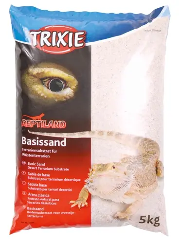 Trixie basiszand woestijnterrarium wit 5 kg – fijnkorrelig terrariumzand