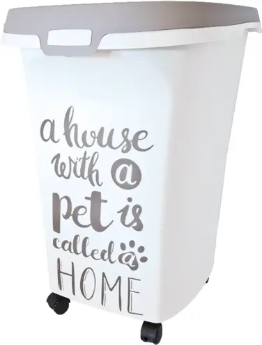 Moderna voercontainer Trendy Shorty Pet Wisdom 38 liter – met wieltjes