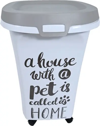 Moderna voercontainer Trendy Shorty Pet Wisdom 38 liter – met wieltjes - Afbeelding 7