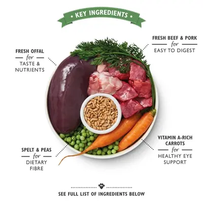 Lily's Kitchen hondenvoer Organic Beef Supper 11 x 150 g – natvoer - Afbeelding 6