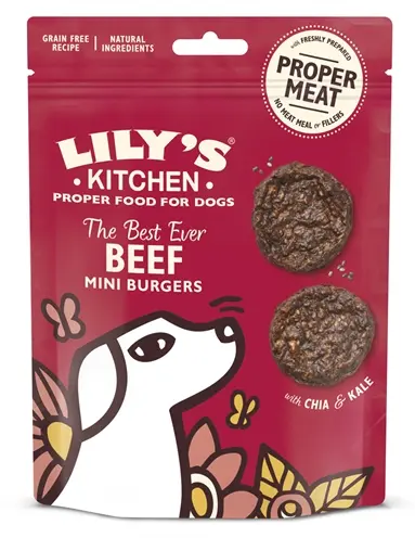 Lily's Kitchen hondensnack Best Ever Beef Mini Burgers 70 g