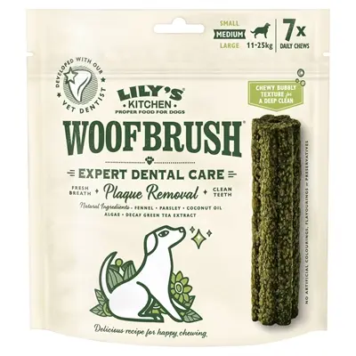 Lily's Kitchen Woofbrush Dental Care kauwsnack M 7 x 28 g