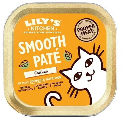 Lily's Kitchen kattenvoer Smooth Paté kip 19 x 85 g – 65% vlees, graanvrij - Afbeelding 4