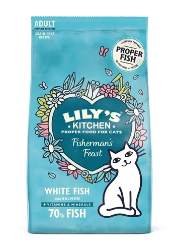 Lily's Kitchen kattenvoer Fisherman's Feast Vis 2 kg – graanvrij