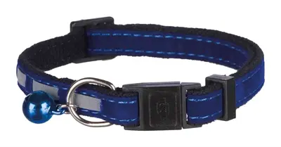Trixie kattenhalsband Safer Life fluweel reflecterend – assorti kleuren - Afbeelding 4
