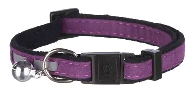 Trixie kattenhalsband Safer Life fluweel reflecterend – assorti kleuren - Afbeelding 7