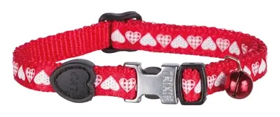 Trixie kattenhalsband hartjesprint – verstelbaar, assorti - Afbeelding 3