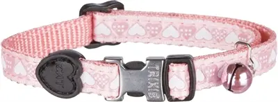 Trixie kattenhalsband hartjesprint – verstelbaar, assorti - Afbeelding 4