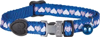 Trixie kattenhalsband hartjesprint – verstelbaar, assorti - Afbeelding 5