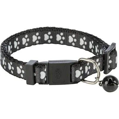 Trixie kattenhalsband elastisch pootafdrukjes – assorti - Afbeelding 6