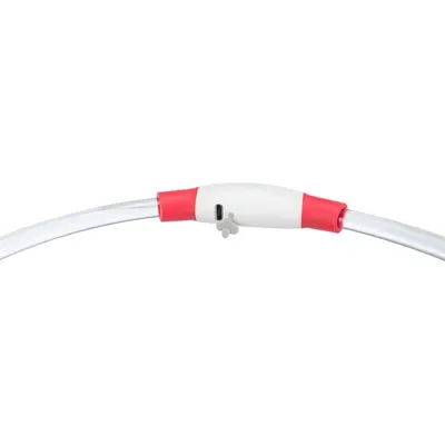 Trixie lichtgevende halsband Flash Light rood L-XL 65 x 0,8 cm - Afbeelding 5