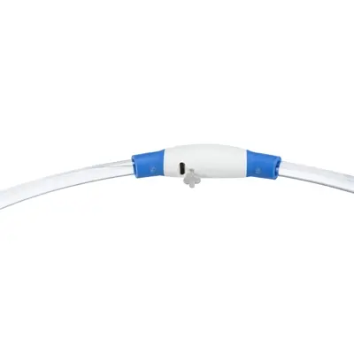 Trixie lichtgevende halsband Flash Light blauw L-XL 65 x 0,8 cm - Afbeelding 5