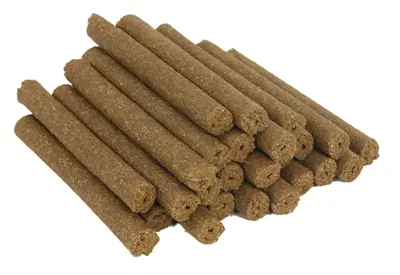 Petsnack sticks fricandel paard hondenbeloning 50 stuks