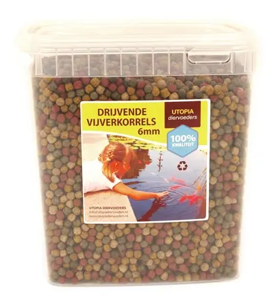 Utopia Diertotaal vijverkorrel drijvend 6 mm 2 kg - Afbeelding 4
