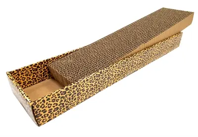 Croci krabplank Homedecor dierenprint luipaard 48 x 12,5 x 5 cm - Afbeelding 4