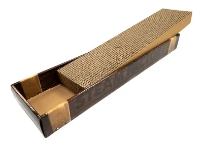 Croci krabplank Homedecor Wenge houtprint donkerbruin 48 x 12,5 x 5 cm - Afbeelding 4