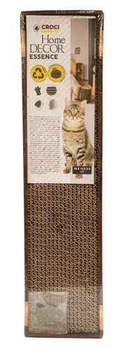 Croci krabplank Homedecor Wenge houtprint donkerbruin 48 x 12,5 x 5 cm - Afbeelding 5