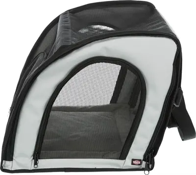 Trixie autostoel grijs/zwart 44 x 40 x 37 cm – inklapbaar, gesloten - Afbeelding 5