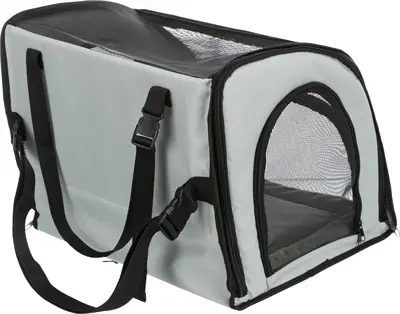 Trixie autostoel grijs/zwart 44 x 40 x 37 cm – inklapbaar, gesloten - Afbeelding 6