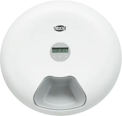 Trixie voerautomaat TX5+1 wit – 6 maaltijden van 180 ml - Afbeelding 5