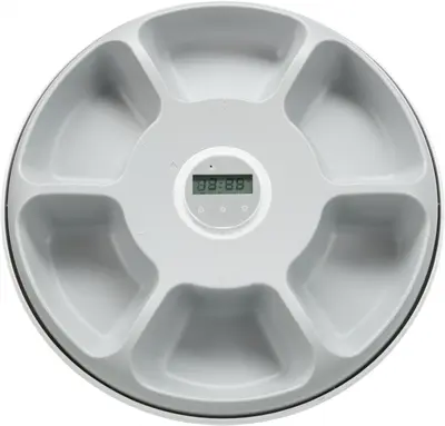 Trixie voerautomaat TX5+1 wit – 6 maaltijden van 180 ml - Afbeelding 7