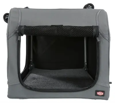 Trixie Soft Kennel Easy reisbench grijs 50 x 36 x 33 cm - Afbeelding 3