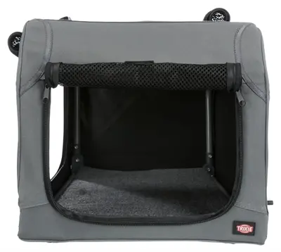 Trixie Soft Kennel Easy reisbench grijs 71 x 51 x 49 cm - Afbeelding 3