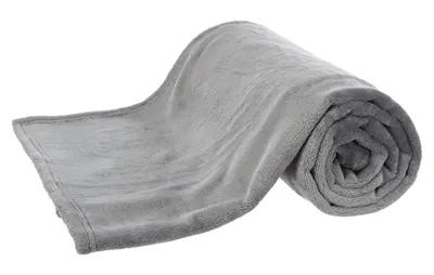 Trixie hondendeken Kimmy fleece grijs 200 x 150 cm – wasbaar 60 °C