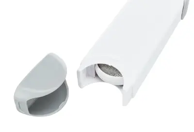 Trixie harenpluizenborstel met reinigingsstation wit/grijs 33 cm - Afbeelding 7