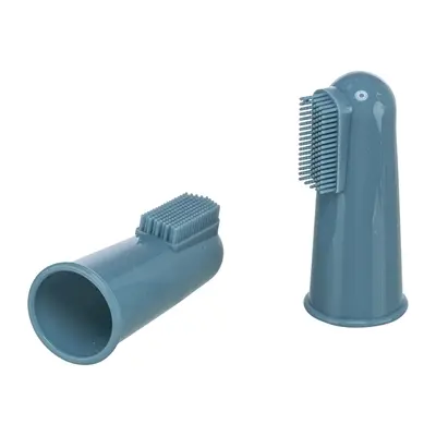 Trixie vingertandenborstel siliconen 6 cm – 2 stuks, hond en kat - Afbeelding 5