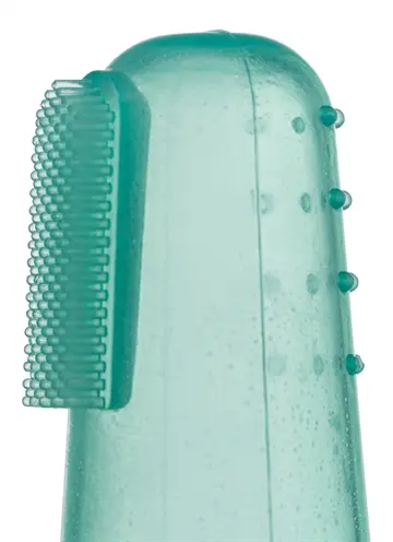 Trixie vingertandenborstel siliconen 6 cm – 2 stuks, hond en kat - Afbeelding 7