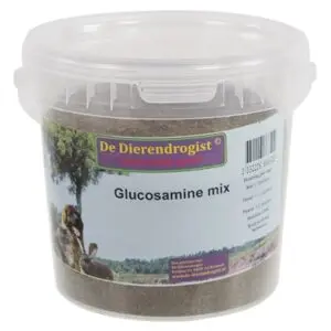 Dierendrogist glucosamine mix 500 g – hond, kat en paard - Afbeelding 1