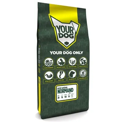 Yourdog hondenvoer Basset Artésien Normand Pup 12 kg – buffel en gevogelte