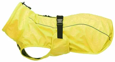 Trixie regenjas hond Vimy geel 70 cm – waterdicht en winddicht