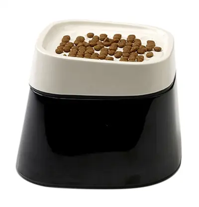 Savic Ergo Cube voerbak crème/zwart 22 x 22 x 16 cm – ergonomisch - Afbeelding 6