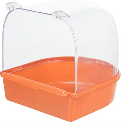 Trixie vogelbad badhuis halfrond 14 x 15 x 14 cm – 4 stuks - Afbeelding 3