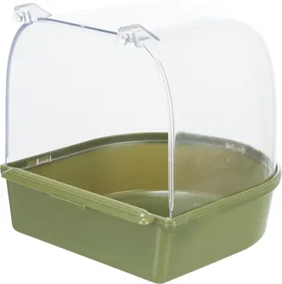 Trixie vogelbad badhuis halfrond 14 x 15 x 14 cm – 4 stuks - Afbeelding 7