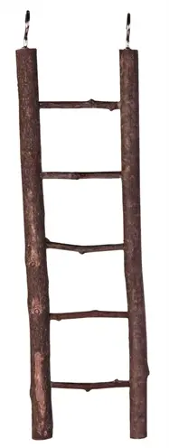 Trixie vogelladder schorshout 5 treden 26 cm – 3 stuks