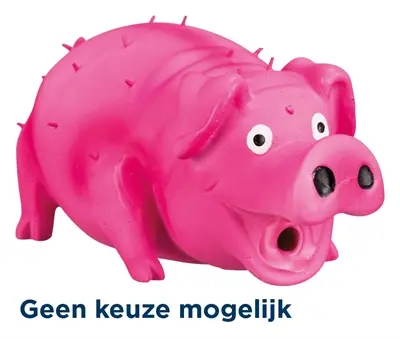 Trixie hondenspeelgoed stekelvarken latex 21 cm – 3 stuks