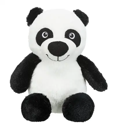 Trixie hondenknuffel panda pluche 26 cm met pieper – 3 stuks - Afbeelding 2