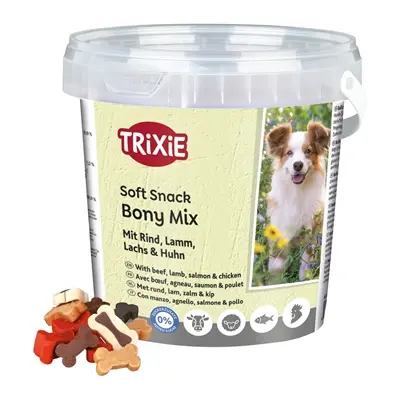 Trixie Soft Snack Bony Mix 500 g – zachte hondensnoepjes