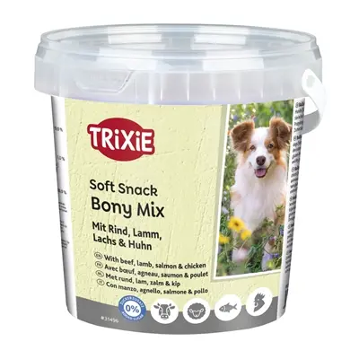 Trixie Soft Snack Bony Mix 500 g – zachte hondensnoepjes - Afbeelding 2