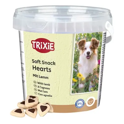 Trixie Soft Snack Happy Hearts 500 g – zachte hondensnoepjes met lam