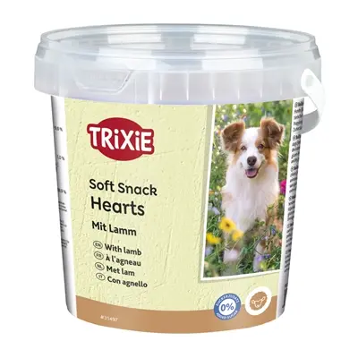 Trixie Soft Snack Happy Hearts 500 g – zachte hondensnoepjes met lam - Afbeelding 2
