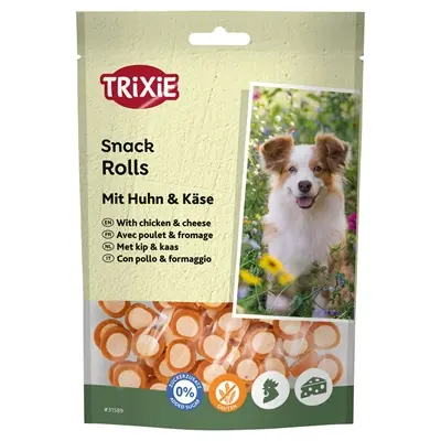 Trixie Premio Cheese Chicken Rolls 100 g – hondensnack kip en kaas - Afbeelding 2