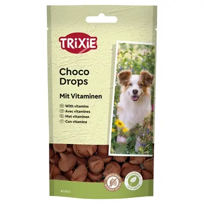 Trixie Chocodrops 75 g – hondensnoepjes zonder cacao